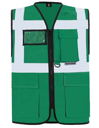 Executive Multifunctional Safety Vest Berlin - Green