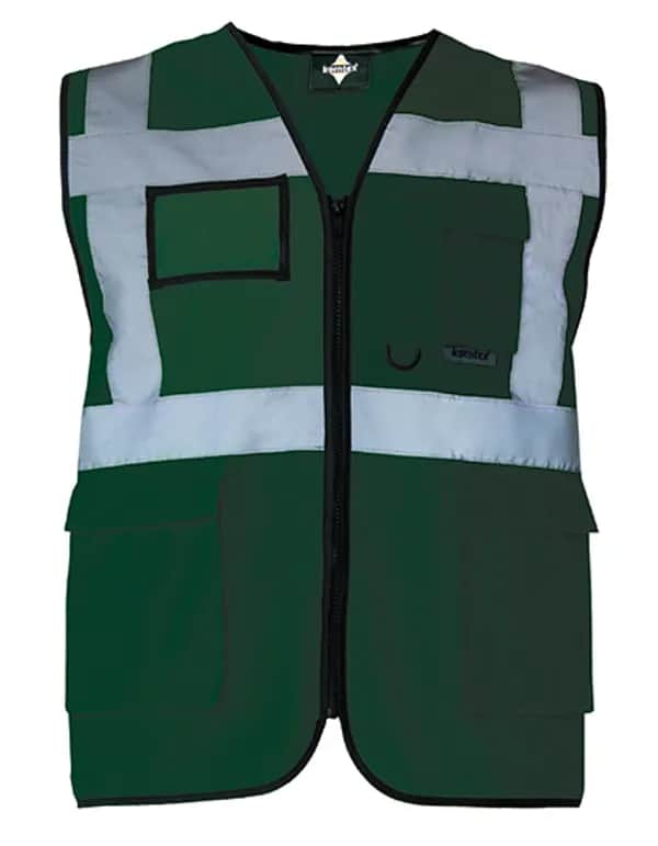 Executive Multifunctional Safety Vest Berlin - Paramedic Green
