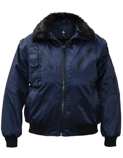 Robust 4-in-1 Workwear Pilot Jacket Oslo - Navy