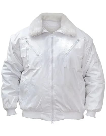 Robust 4-in-1 Workwear Pilot Jacket Oslo - White