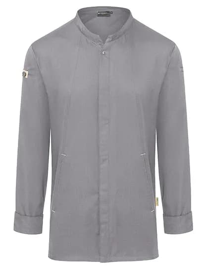 Kochjacke Green-Generation - Platinum Grey (ca. Pantone 4283C)