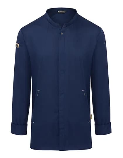 Kochjacke Green-Generation - Steel Blue (ca. Pantone 2380C)