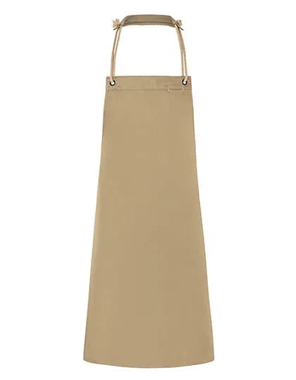 Latzschürze New-Nature - Pebble (ca. Pantone 4268C)