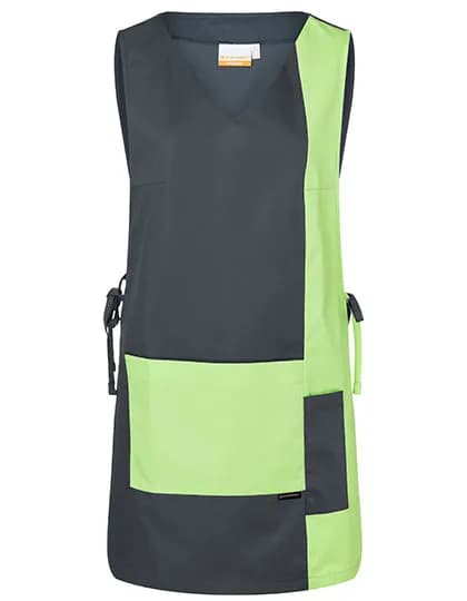 Überwurfkasack Marilies - Anthracite (ca. Pantone 7540C)/Apple (ca. Pantone 7486C)