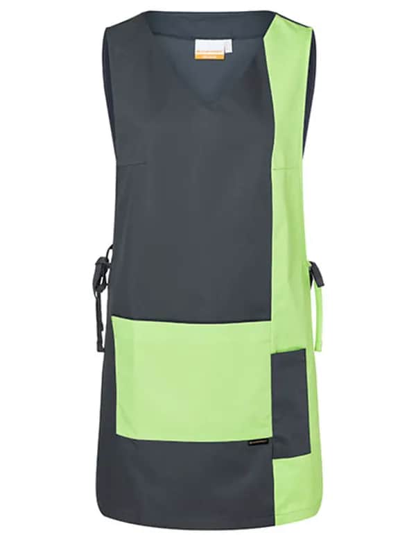 Überwurfkasack Marilies - Anthracite (ca. Pantone 7540C)/Apple (ca. Pantone 7486C)