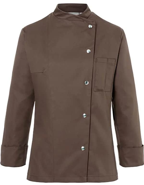 Kochjacke Larissa - Light Brown (ca. Pantone 438C)
