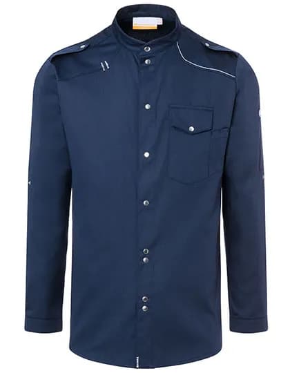 Kochhemd New Identity - Navy (ca. Pantone 533C)