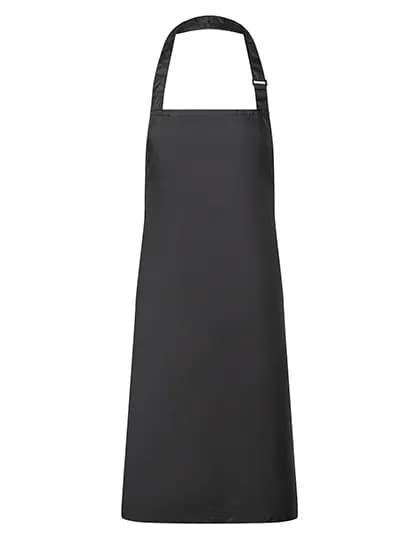 Wasserdichte Latzschürze mit Schnalle - Black (ca. Pantone 419C)