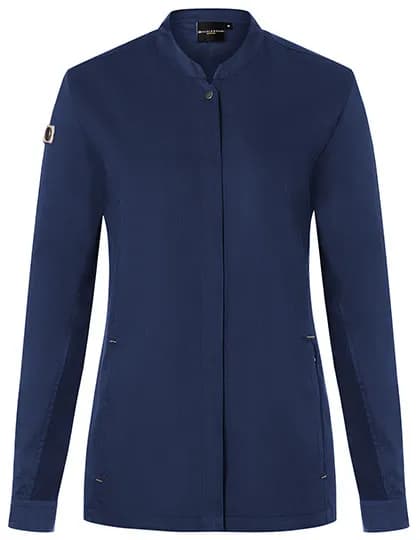 Damenkochjacke Green-Generation - Steel Blue (ca. Pantone 2380C)