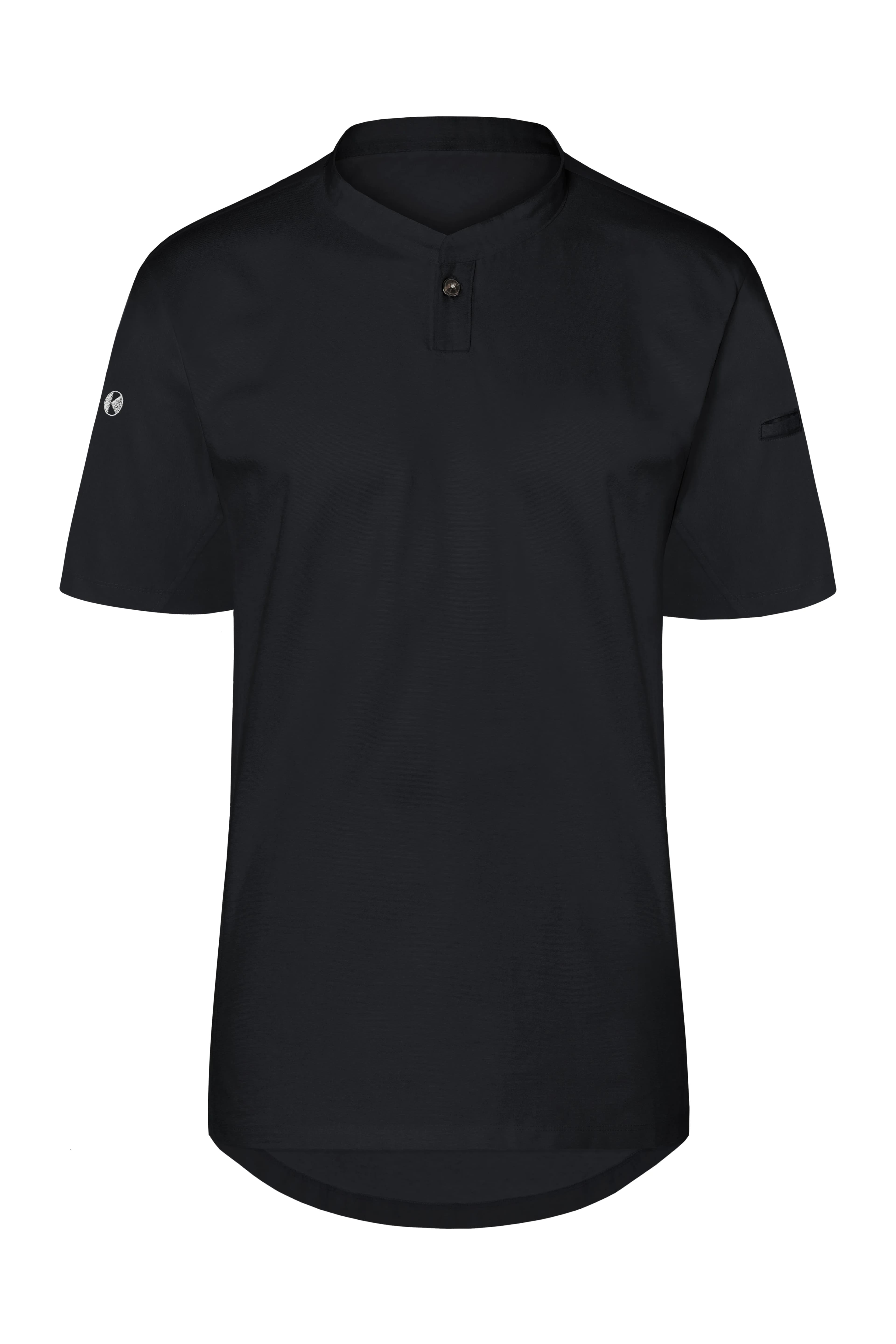 Kurzarm Damen-Arbeitsshirt Performance - Black (ca. Pantone 419C)