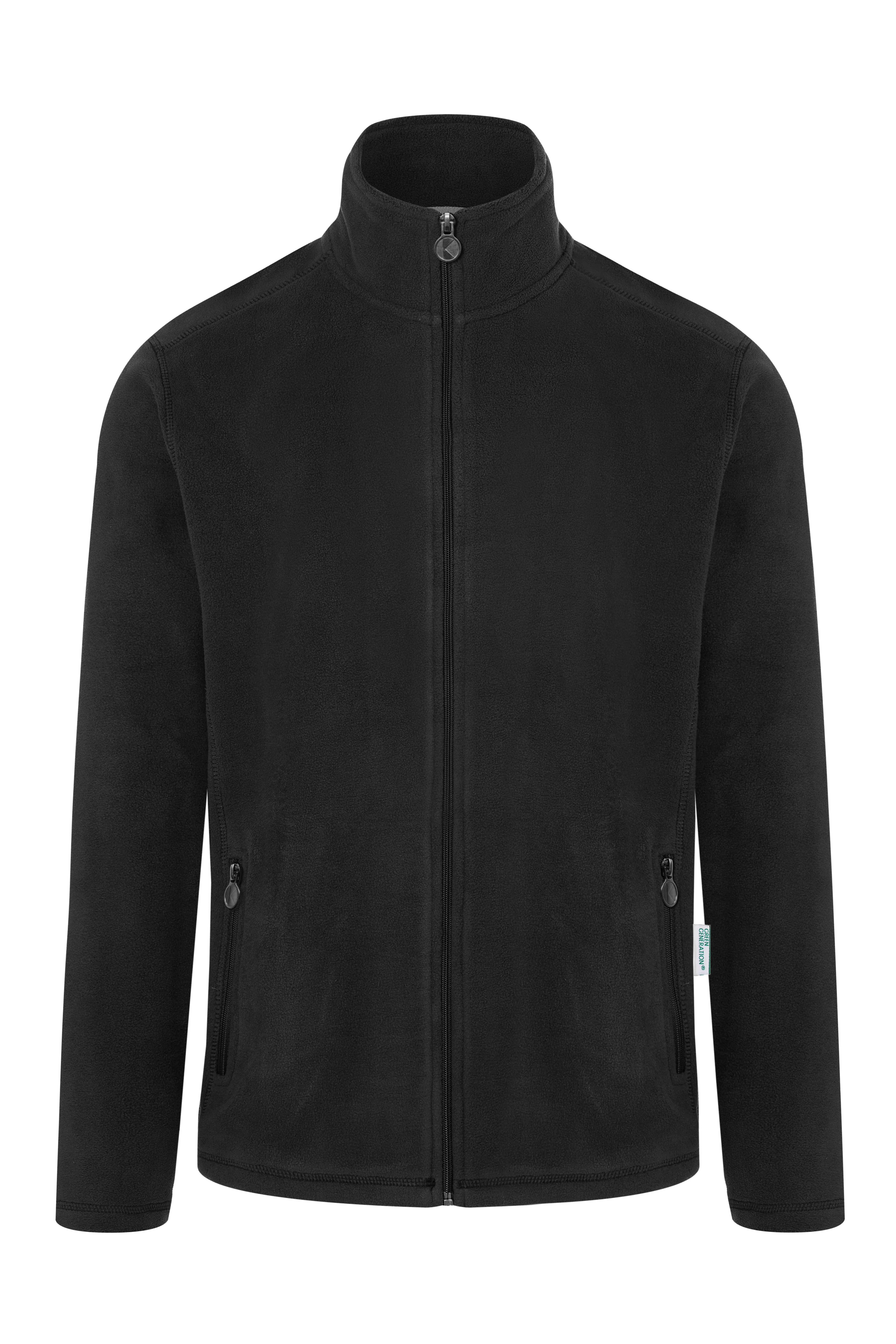 Herren Workwear Fleecejacke Warm-Up - Black (ca. Pantone 419C)