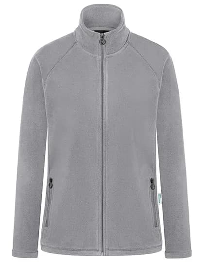 Damen Workwear Fleecejacke Warm-Up - Platinum Grey (ca. Pantone 4283C)