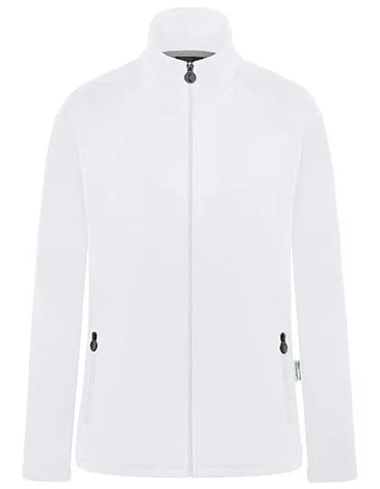 Damen Workwear Fleecejacke Warm-Up - White