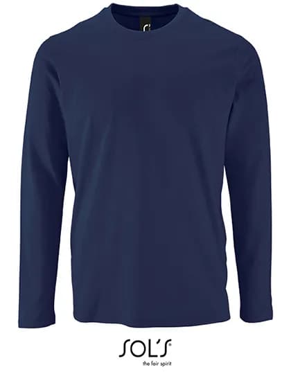 Men´s Long Sleeve T-Shirt Imperial - French Navy