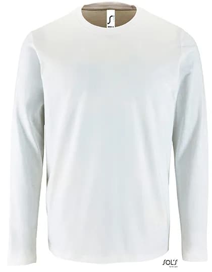 Men´s Long Sleeve T-Shirt Imperial - White