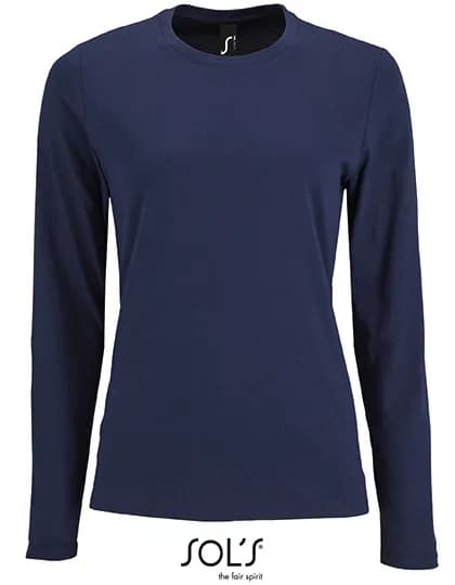 Women´s Long Sleeve T-Shirt Imperial - French Navy
