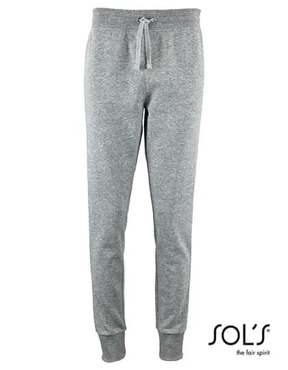 Women´s Slim Fit Jogging Pants Jake - Grey Melange