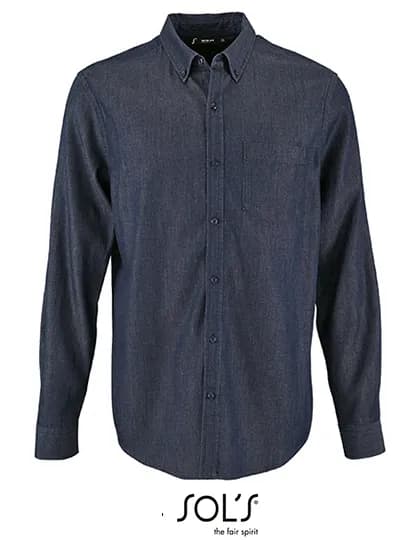 Men´s Denim Shirt Barry - Denim Brut