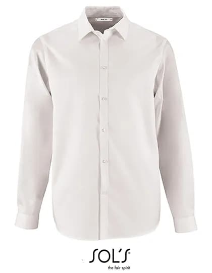 Men´s Herringbone Shirt Brody - White