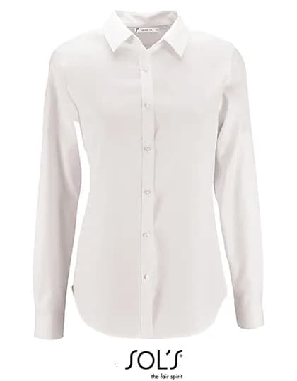 Women´s Herringbone Shirt Brody - White