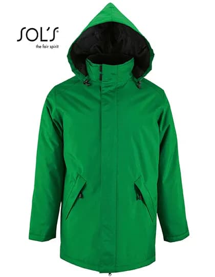 Unisex Jacket With Padded Lining Robyn - Kelly Green