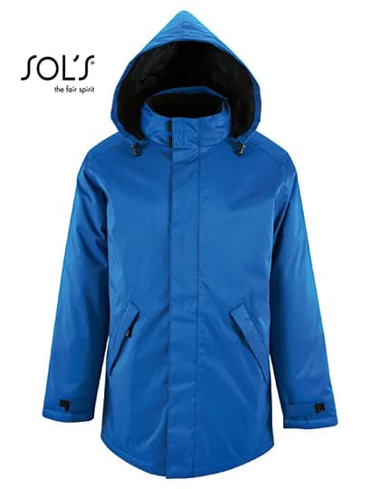 Unisex Jacket With Padded Lining Robyn - Royal Blue 241