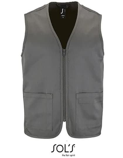 Unisex Bodywarmer Wallace - Charcoal Grey (Solid)