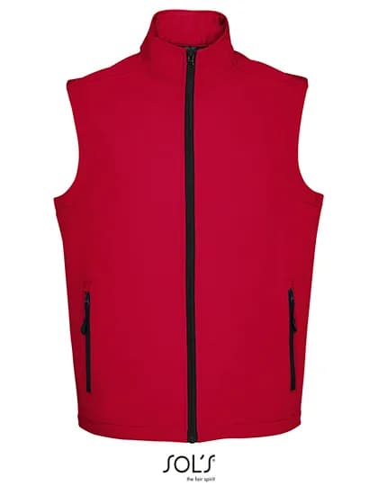Men´s Race Bodywarmer Softshell - Pepper Red