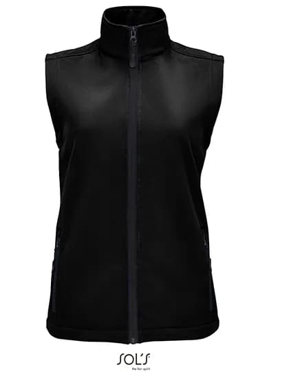 Women´s Race Bodywarmer Softshell - Black