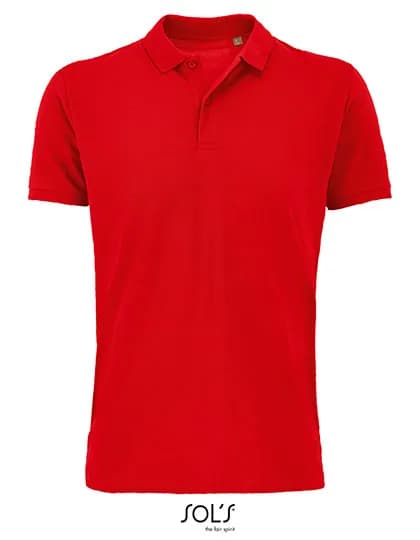 Men´s Planet Polo Shirt - Red