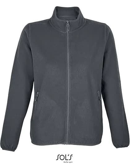Women´s Factor Zipped Fleece Jacket - Charcoal Grey (Solid)