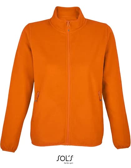 Women´s Factor Zipped Fleece Jacket - Orange