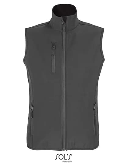 Women´s Falcon Zipped Softshell Bodywarmer - Charcoal Grey (Solid)