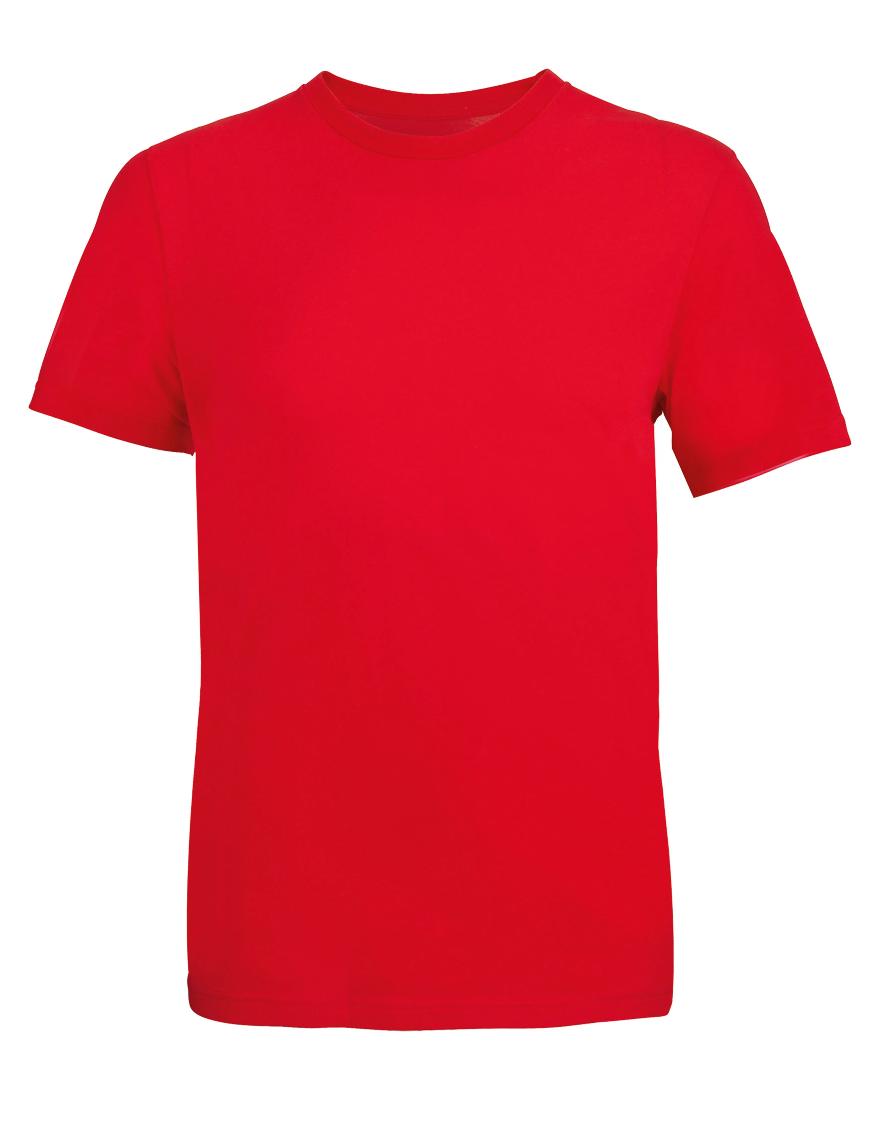 Unisex Round Neck T-Shirt Tuner - Red