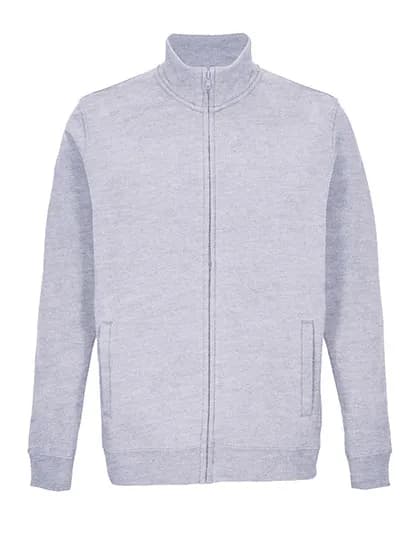 Unisex Full-Zip Jacket Cooper - Grey Melange