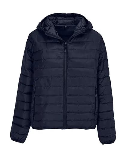 Women´s Stream Lightweight Hooded Padded Jacket - French Navy