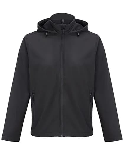 Men´s Race Softshell Hooded Jacket - Black
