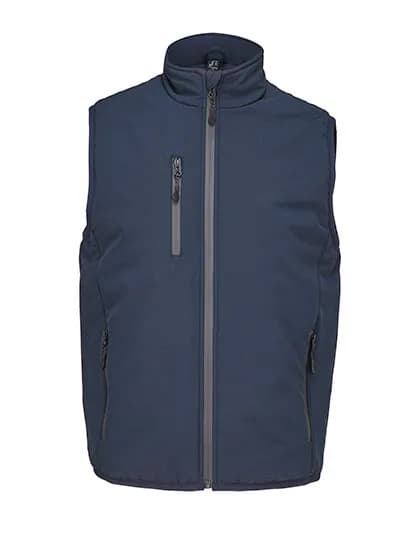 Unisex Lined Softshell Bodywarmer Falcon - Abyss Blue