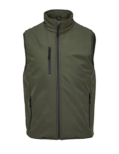 Unisex Lined Softshell Bodywarmer Falcon - Army