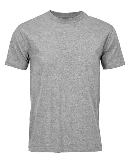 Unisex Vintage Open-End T-Shirt Cliff - Grey Melange