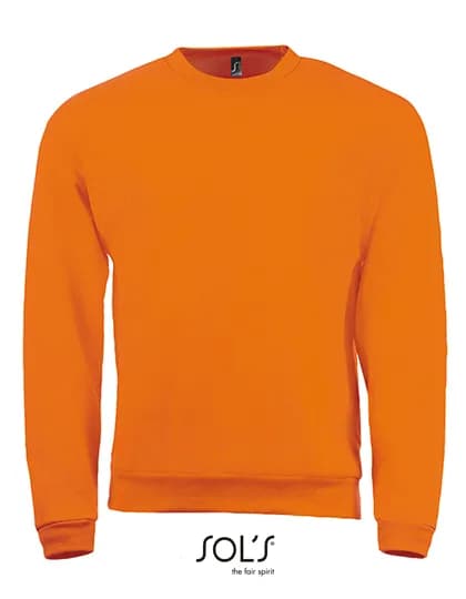 Men´s Spider Round-Neck Sweatshirt - Orange