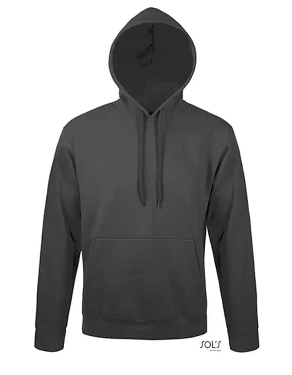 Unisex Hooded Sweat-Shirt Snake - Dark Grey (Solid)
