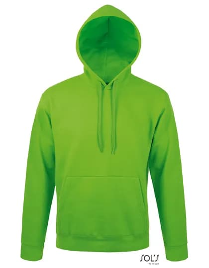 Unisex Hooded Sweat-Shirt Snake - Lime