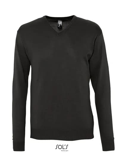 Men´s V-Neck Sweater Galaxy - Black