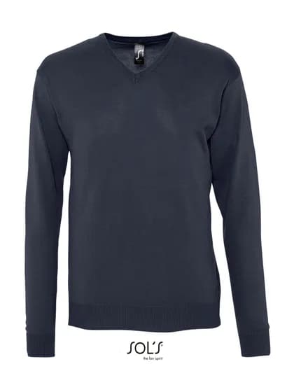 Men´s V-Neck Sweater Galaxy - Navy
