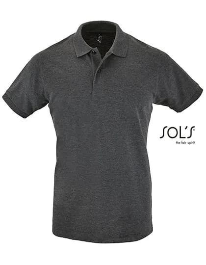 Men´s Polo Shirt Perfect - Charcoal Melange