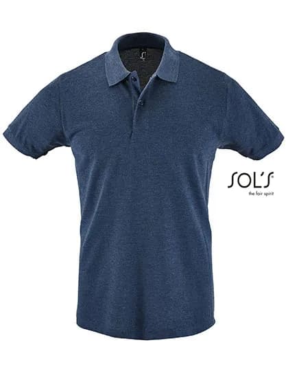 Men´s Polo Shirt Perfect - Heather Denim