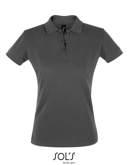Women´s Polo Shirt Perfect - Dark Grey (Solid)