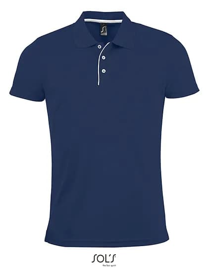 Women´s Sports Polo Shirt Performer - French Navy