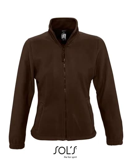Women´s Fleece Jacket North - Dark Chocolate